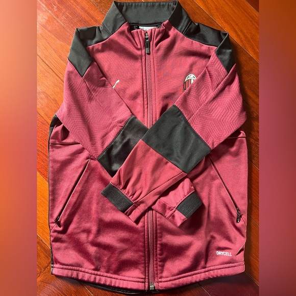 AC Milan Kids Sweater/Zip up Jacket - Picture 4 of 6